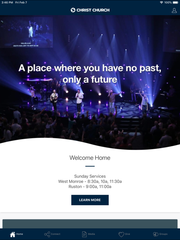 ChristChurch.La iPad screenshot 1 - Lifestyle app