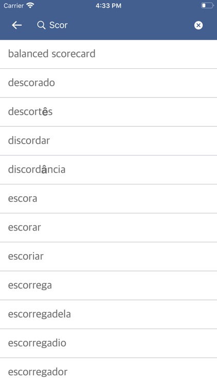 Portuguese Persian Dictionary screenshot-4