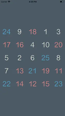 TouchTheNums screenshot 2