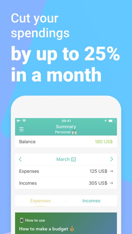 Moneon – My budget & expenses