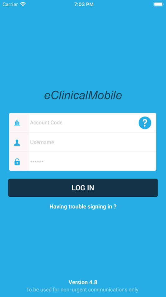 eClinicalMobile - 7.0.3 - (iOS)