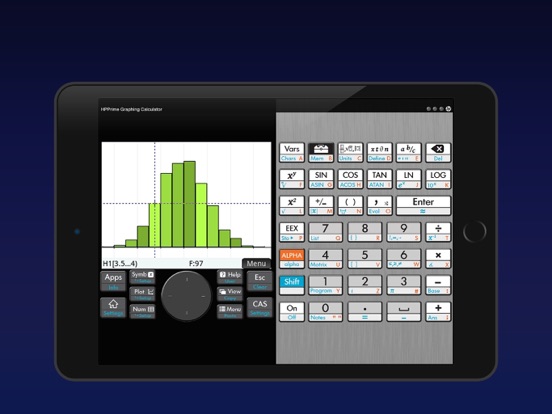 HP Prime Lite iPad screenshot