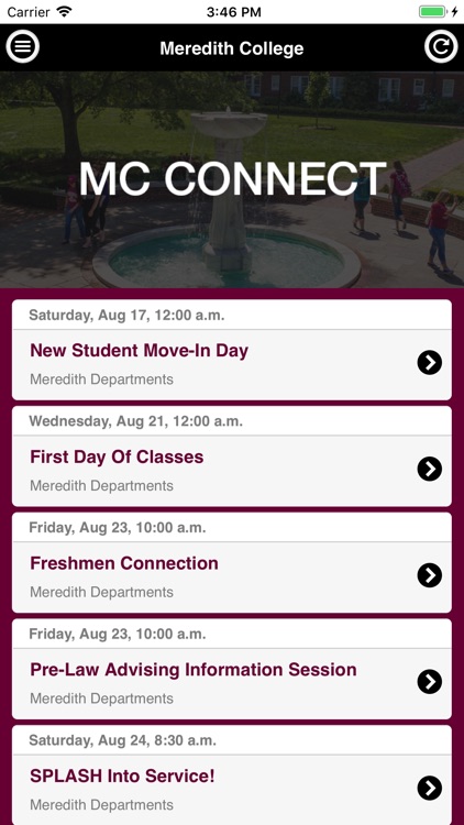 MC Connect at Meredith College