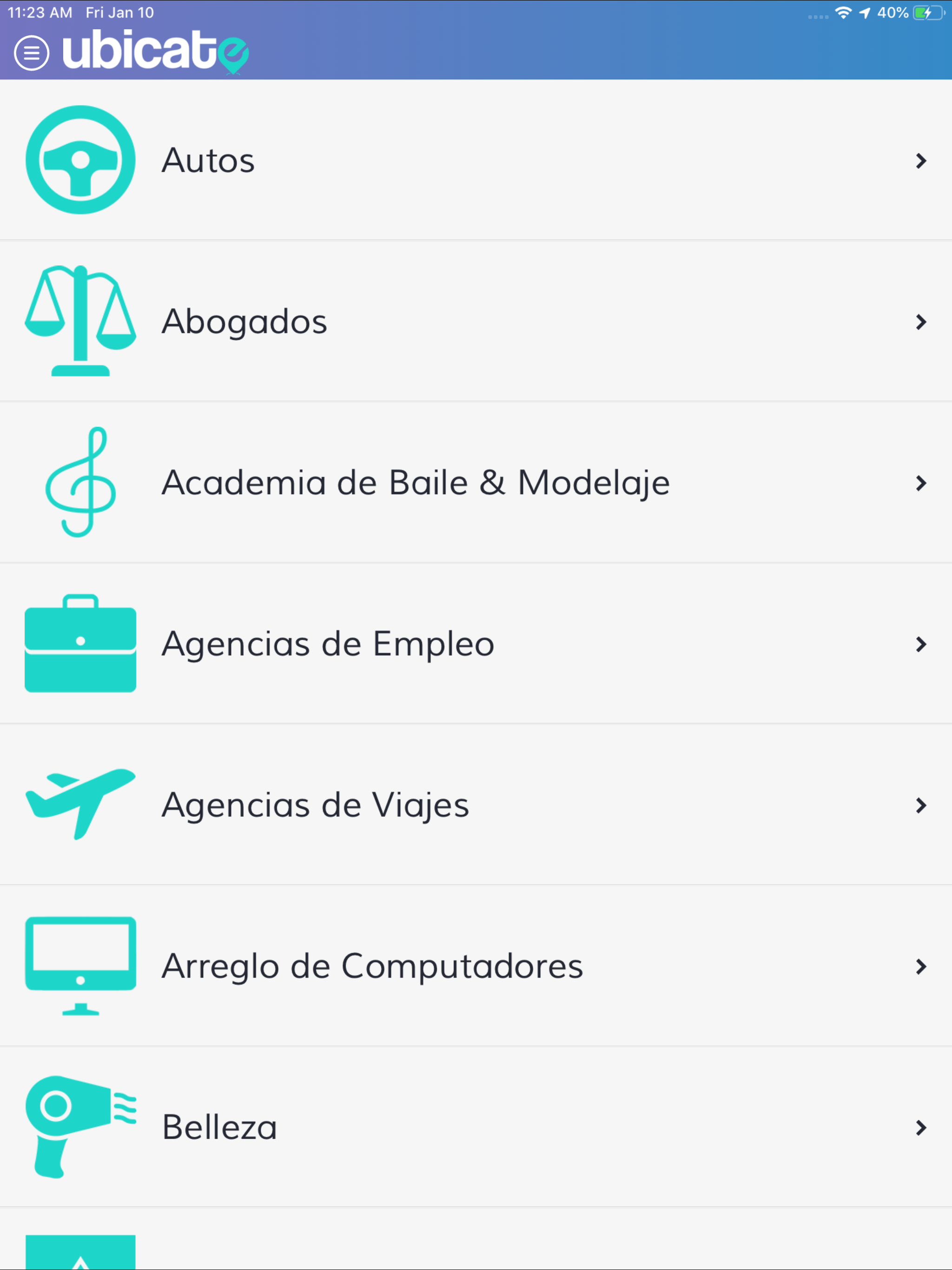 Ubicate