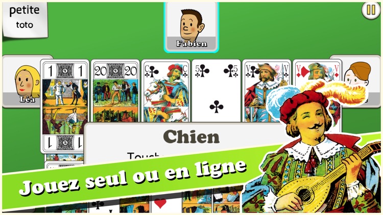Jeu de Tarot (3, 4, 5 joueurs)