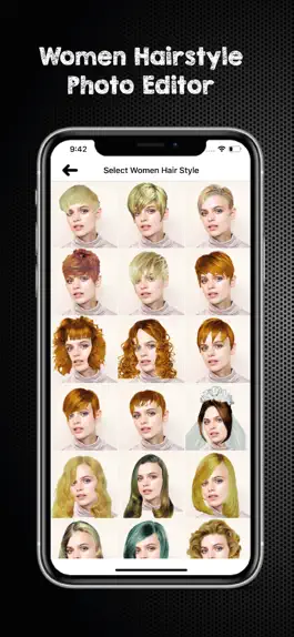Game screenshot Women Hairstyles Photo Editor hack