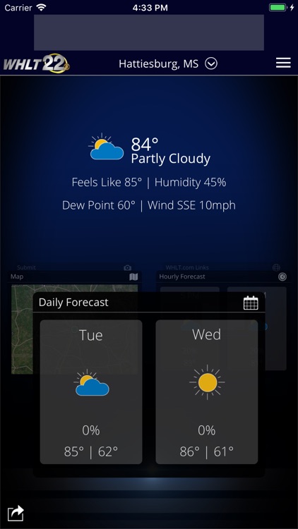 WHLT Weather – Hattiesburg, MS