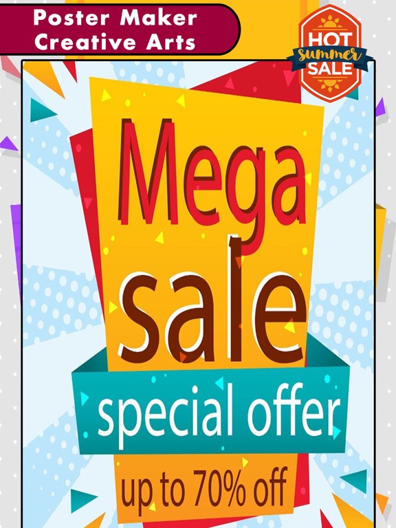 Poster Maker : Creative Arts iPad screenshot 6 - Photo & Video app