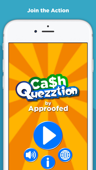 Screenshot #1 pour Quezztion Real Money Trivia