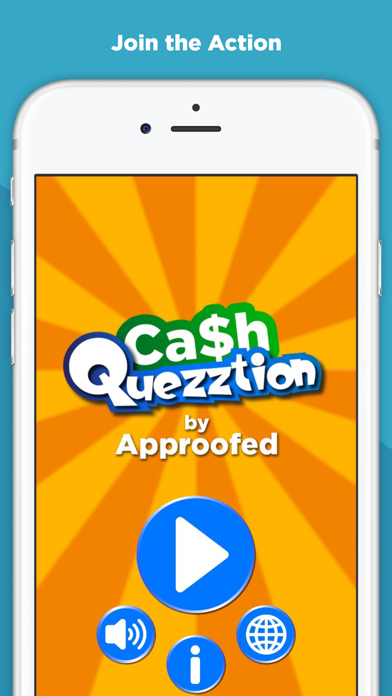 Screenshot #1 pour Quezztion: Real Money Trivia