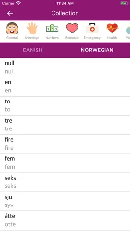 Game screenshot Danish-Norwegian Dictionary apk