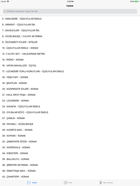 Screenshot #4 pour İzmir Otobüs Hareket Saatleri