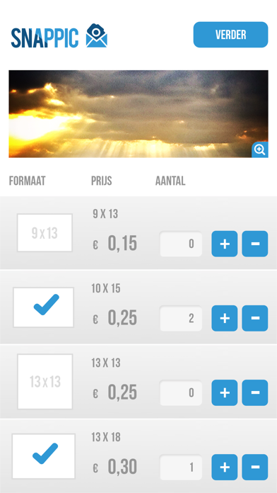 Snappic, shoot & print screenshot