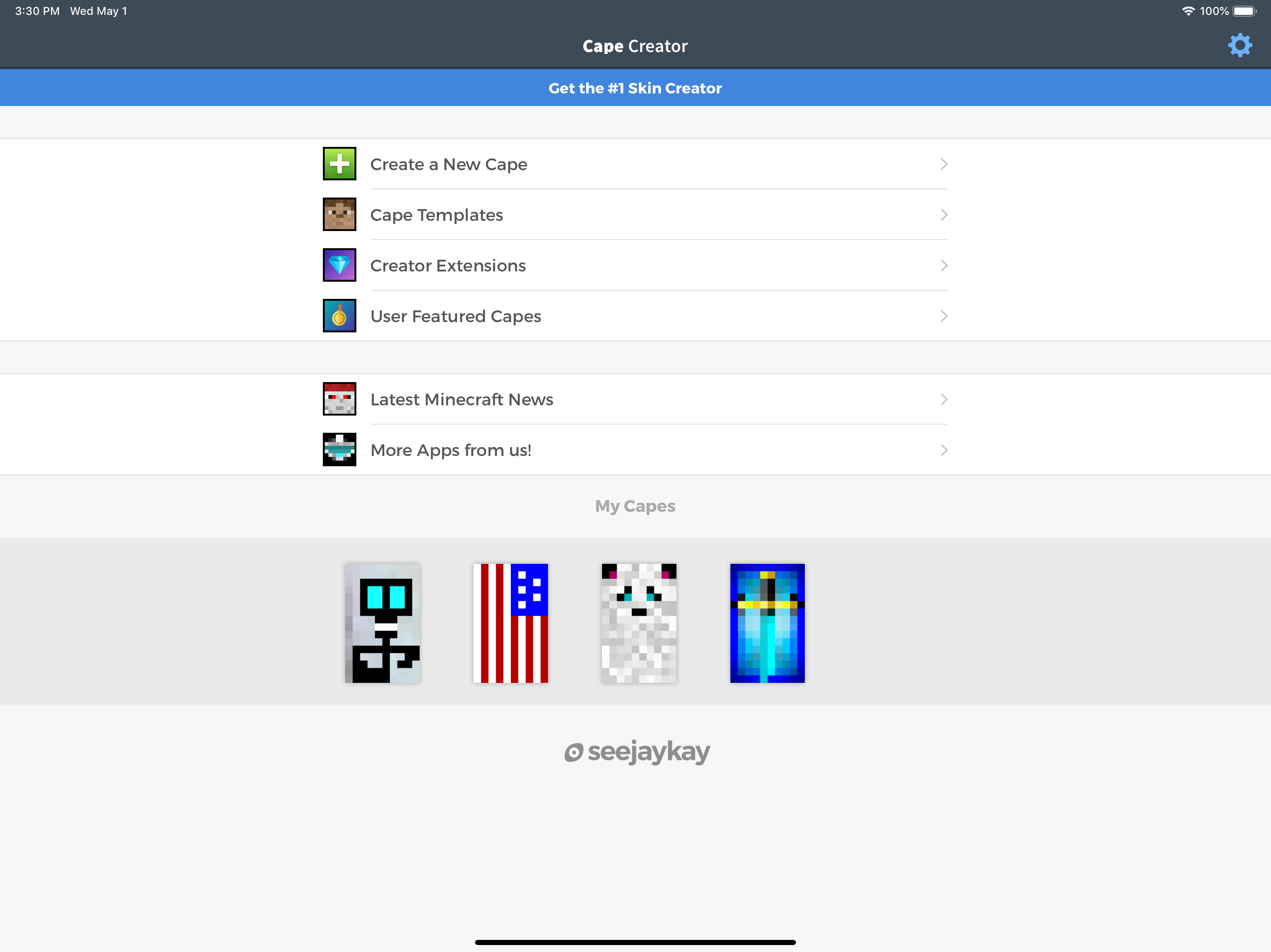 Cape Creator for Minecraft