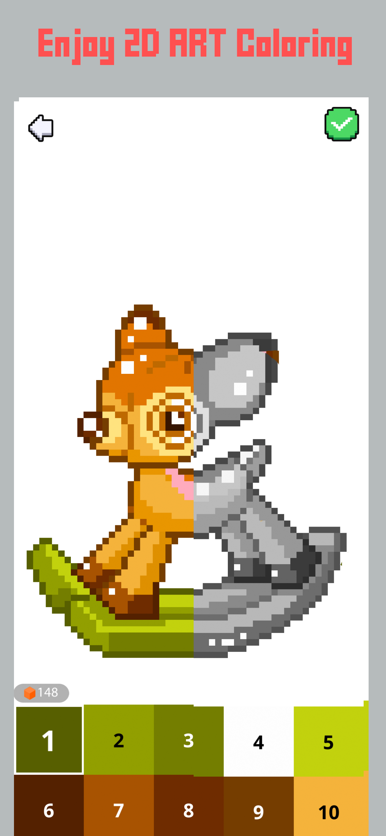 Pixie Art 2D 3D Coloring screenshot 5