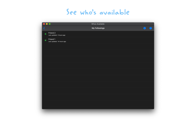 Who's Available?(圖3)-速報App