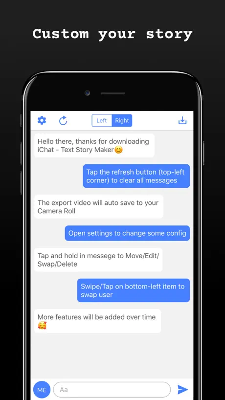 iTextStories: Text Story Maker