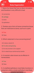 Human Biology Quiz screenshot #6 for iPhone
