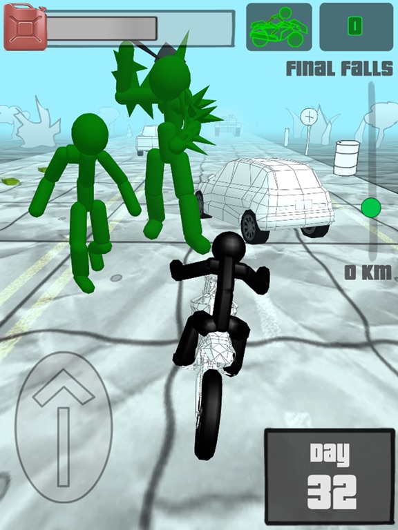 Screenshot #5 pour Stickman Zombie: Bike Racing
