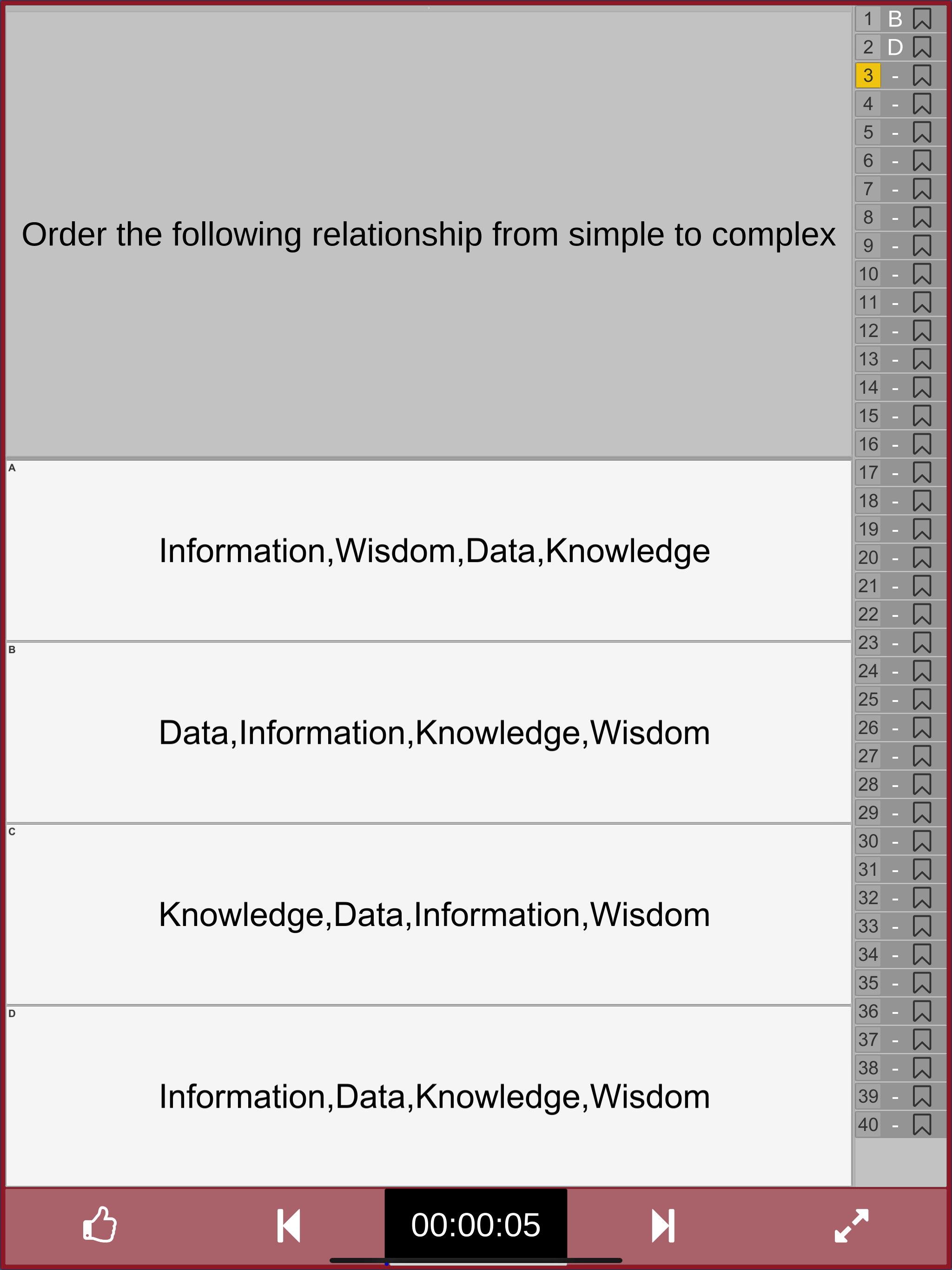 Information Security exam prep screenshot 17