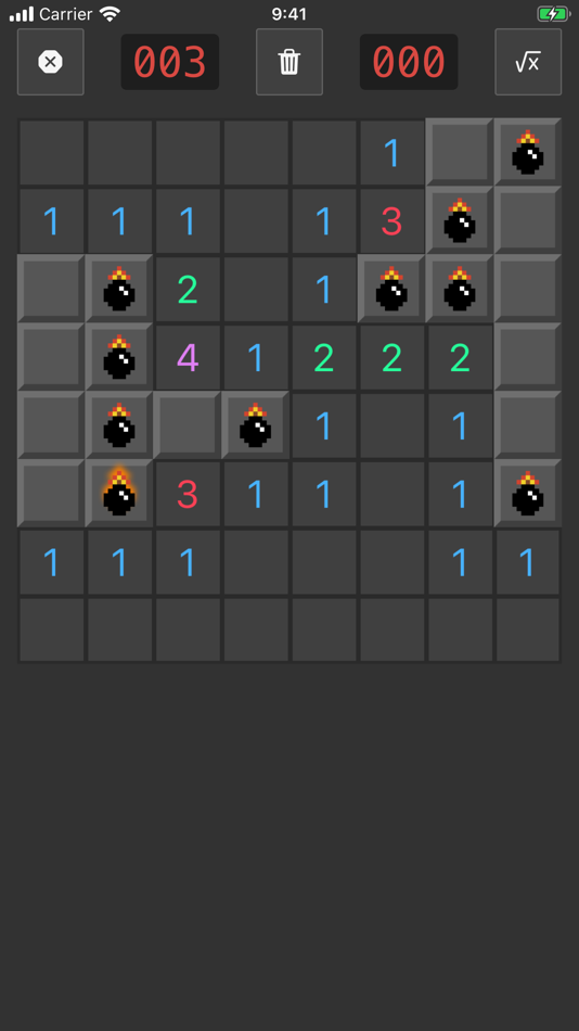 #2. Minesweeper Explosive Boogaloo (iOS) 由: Robin Nyman