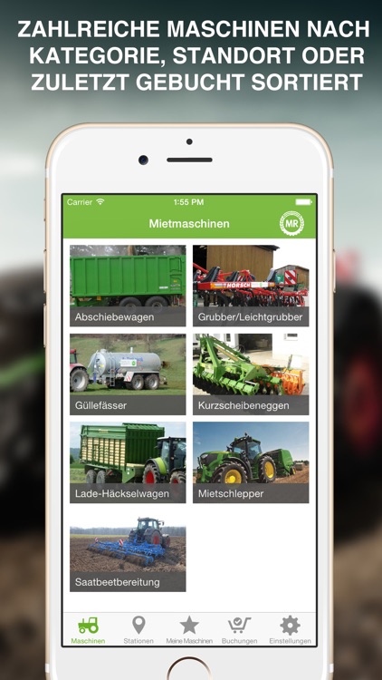 Mietmaschinen: MBR Crailsheim