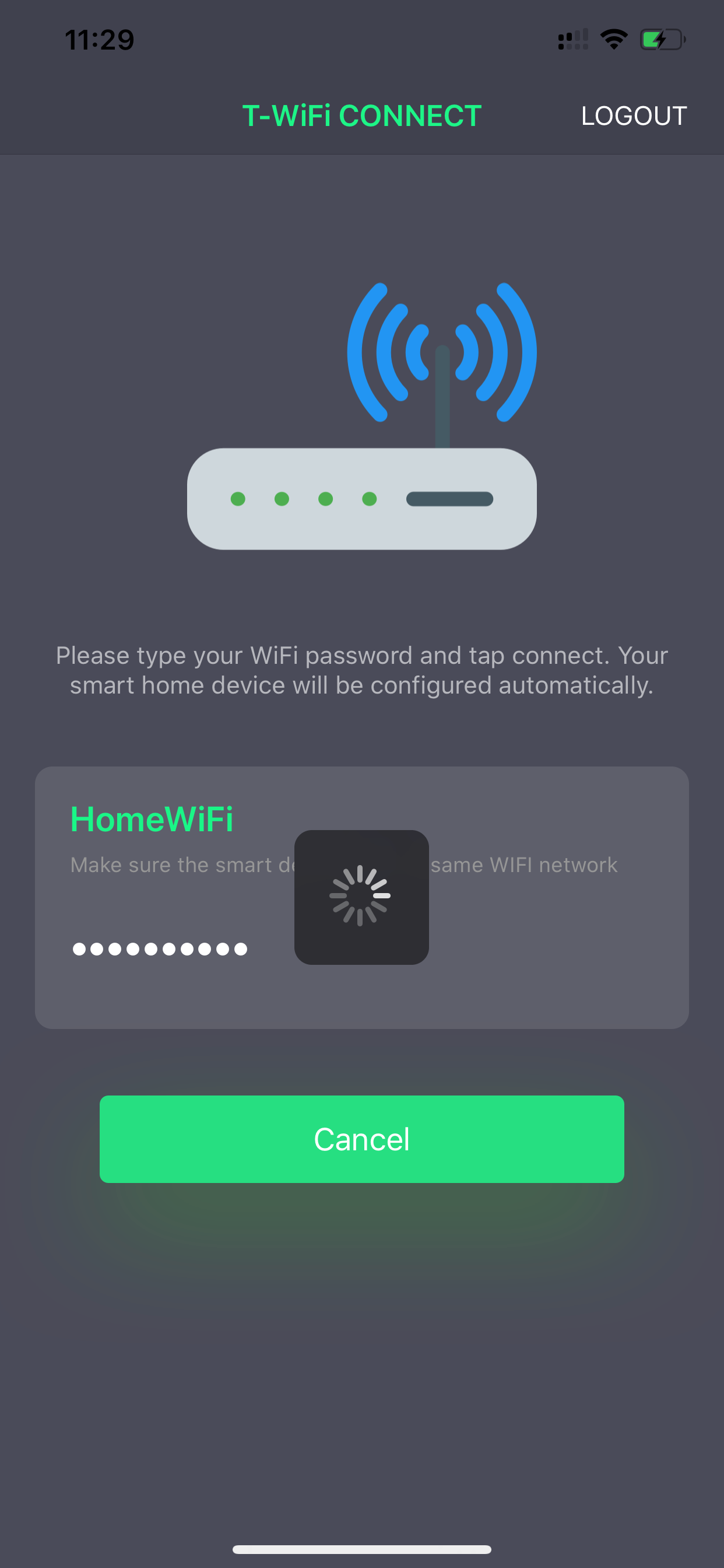 T-WiFi Connect
