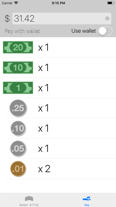 Screenshot #2 pour Wallet Helper