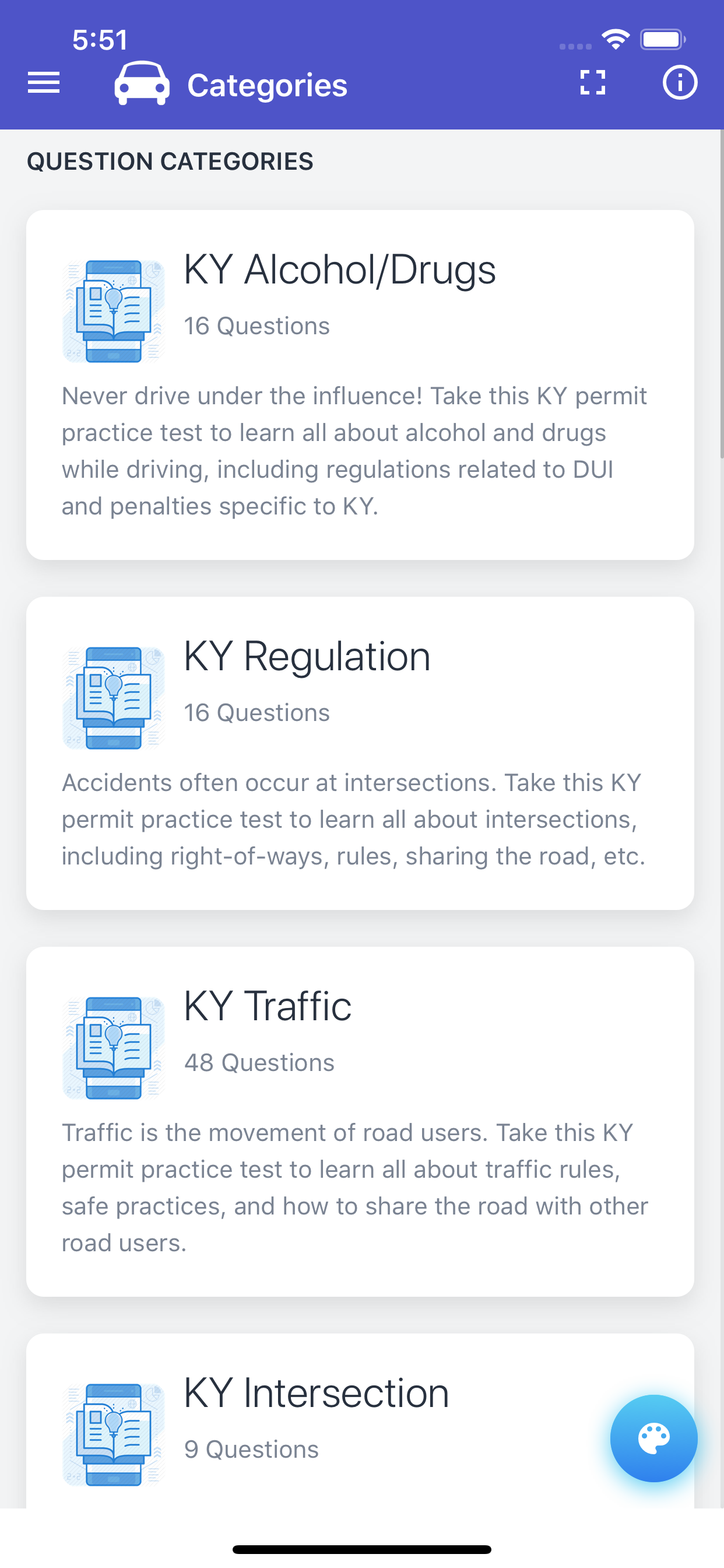 Kentucky DMV Permit Test screenshot 9