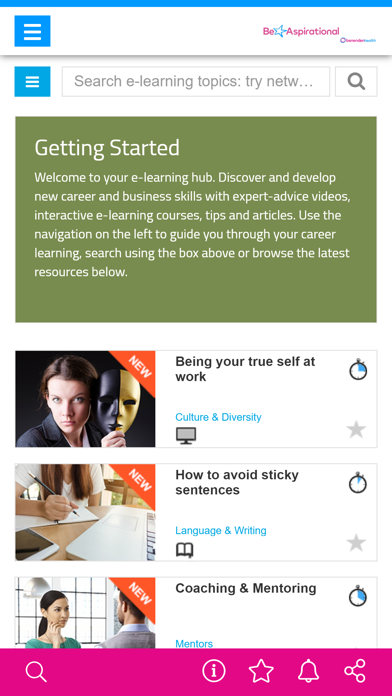 Screenshot #1 pour Be Aspirational Career Hub