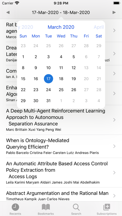 Screenshot 3 of Read arXiv App