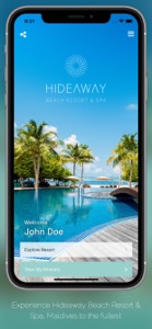 Hideaway Beach Resort screenshot #1 for iPhone