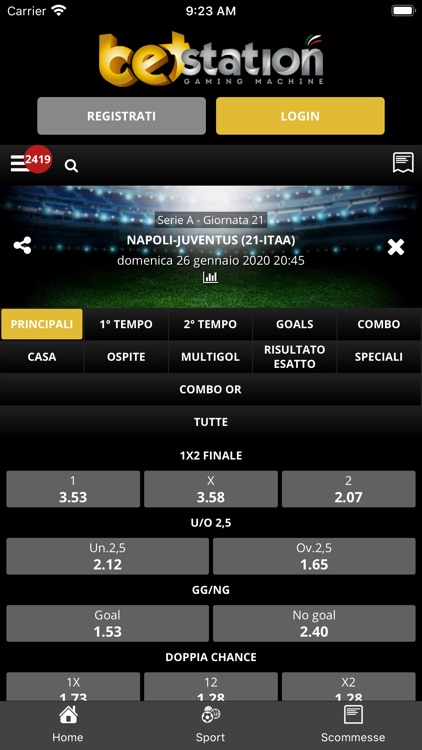 Betstation Scommesse screenshot-3