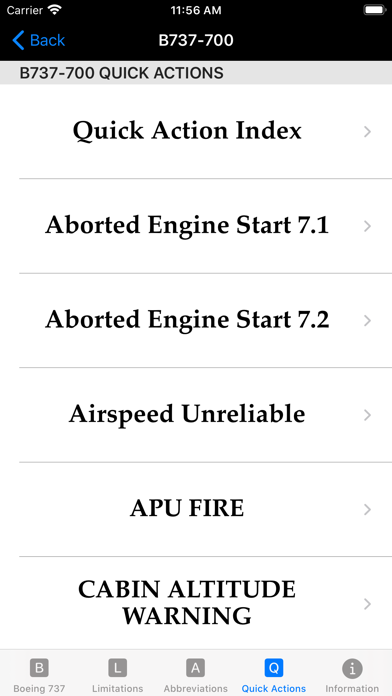 B737 Limitations Quick Actionsのおすすめ画像7