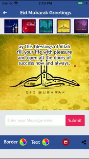 islamic greetings for festival iphone screenshot 2