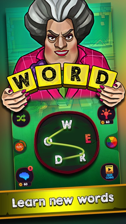 Scary Teacher : Word Game