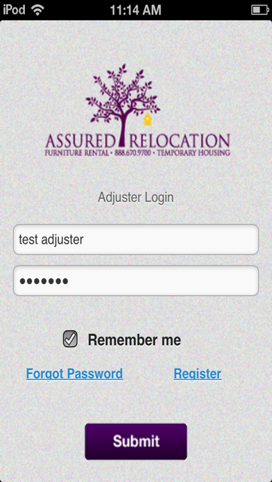Assured Relocation Screenshot
