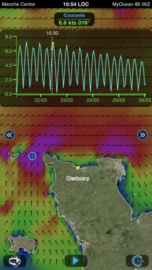 Capture d'écran de Weather4D Lite sur iPhone 5