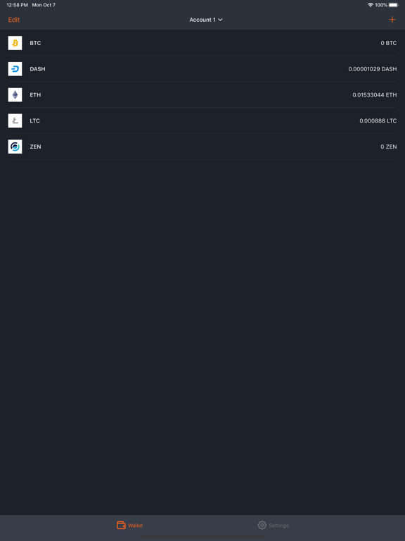 Screenshot #5 pour DDT Wallet