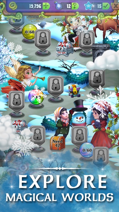 Christmas Solitaire Mahjong screenshot 2