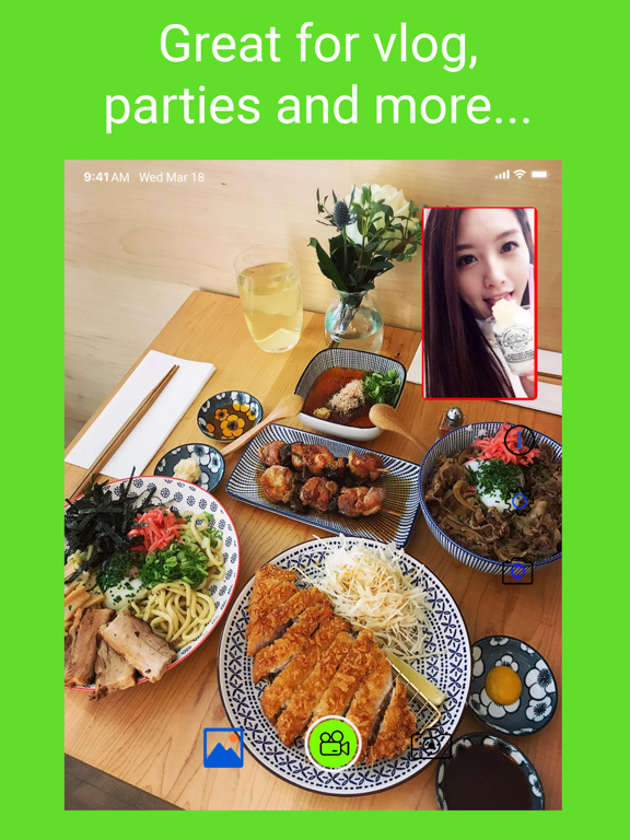 Screenshot #5 pour Front Back Dual Cam