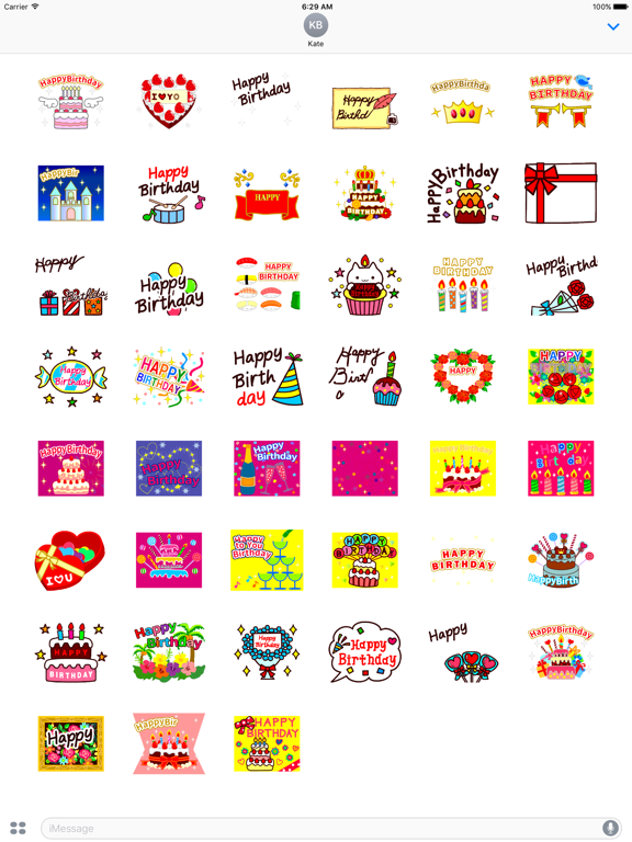 Screenshot #4 pour Animated Happy Birthday Gifs