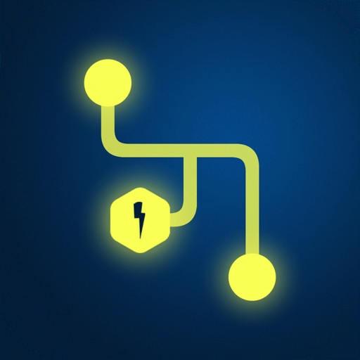 Power Line • Connect Light Icon