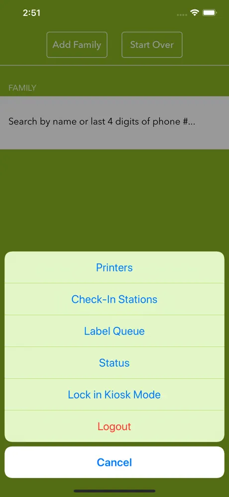 SimpleChurch Check-in