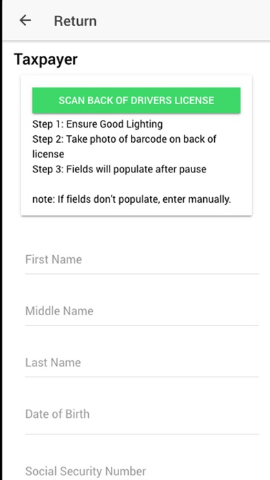 BJ's Tax Service Screenshot