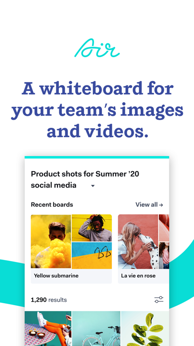 Screenshot #1 pour Air - image & video for teams