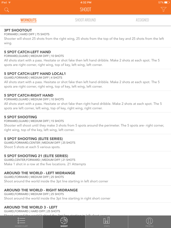 Screenshot #5 pour ShotTracker Player