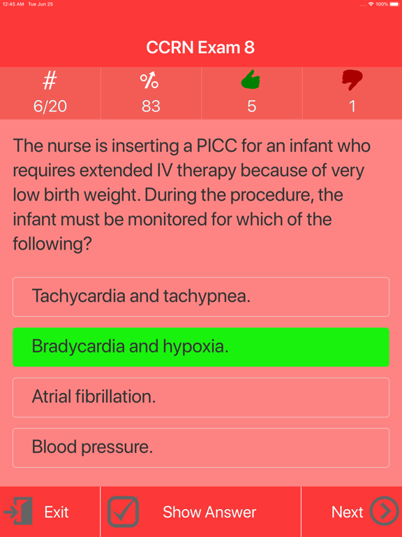 Screenshot #6 pour CCRN Nursing Quiz