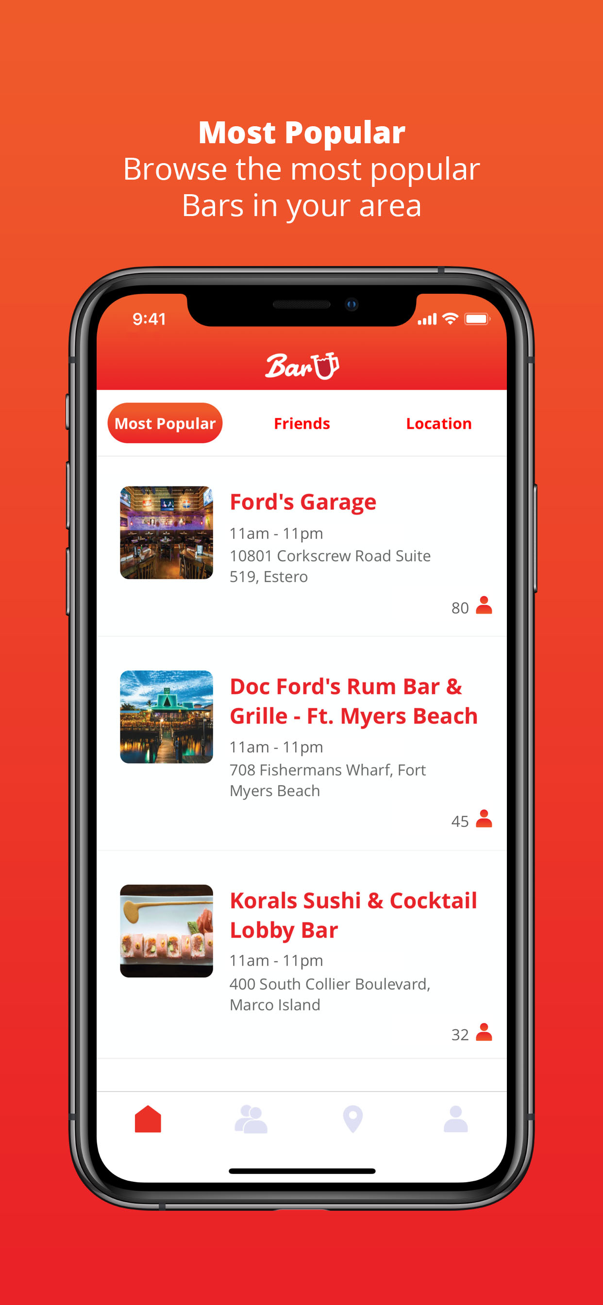 Bar U App