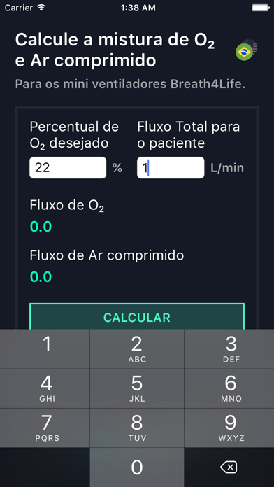 Screenshot #2 pour Breath4Life FIO₂